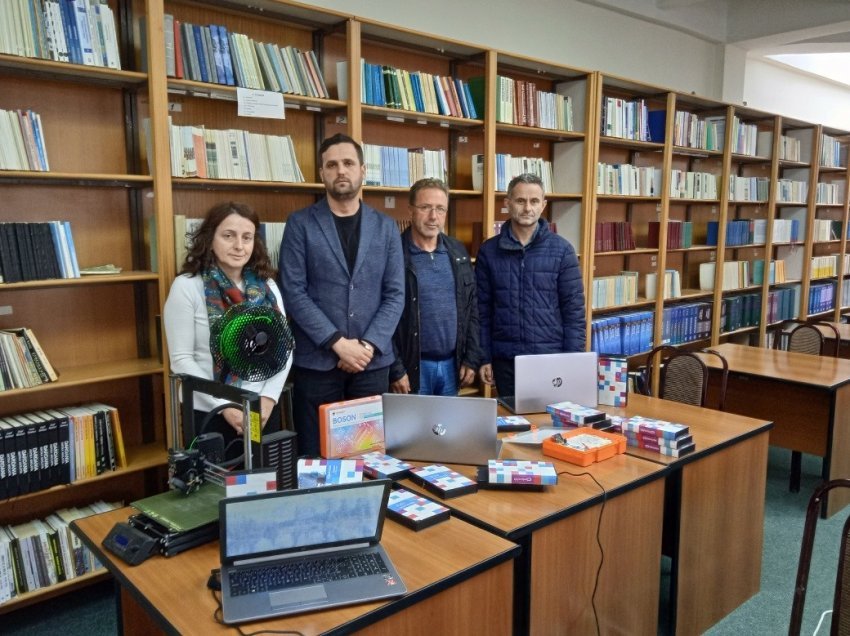 Biblioteka publike “ Ramadan Musliu” në Viti, bëhet me qasje në internet si dhe  pajiset me katër laptopë dhe një printer 3D