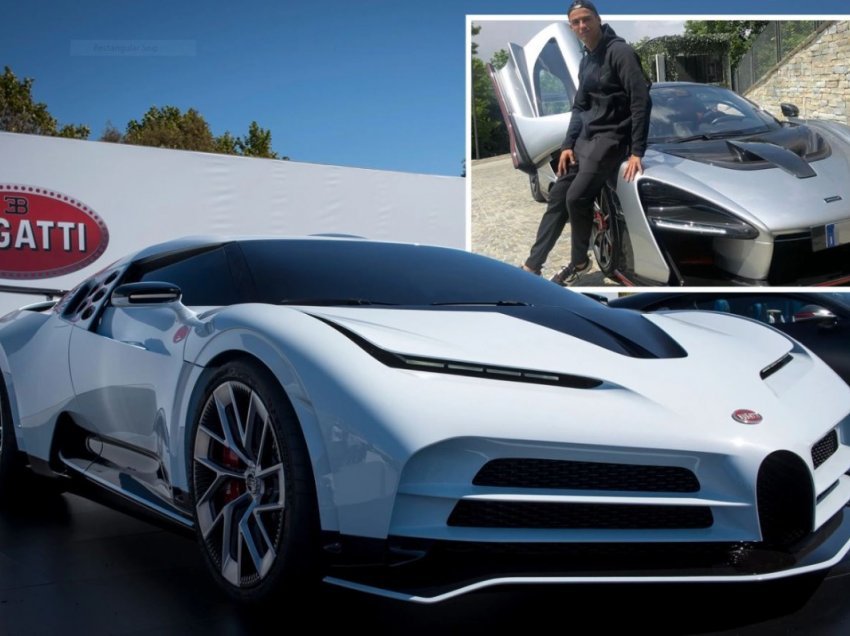 Ronaldo shton në koleksionin e makinave një Bugatti