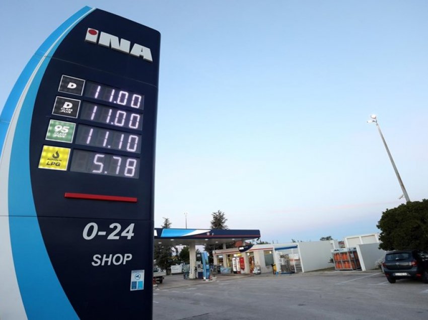 Kroacia ‘ngrin’ çmimet e karburanteve për një muaj