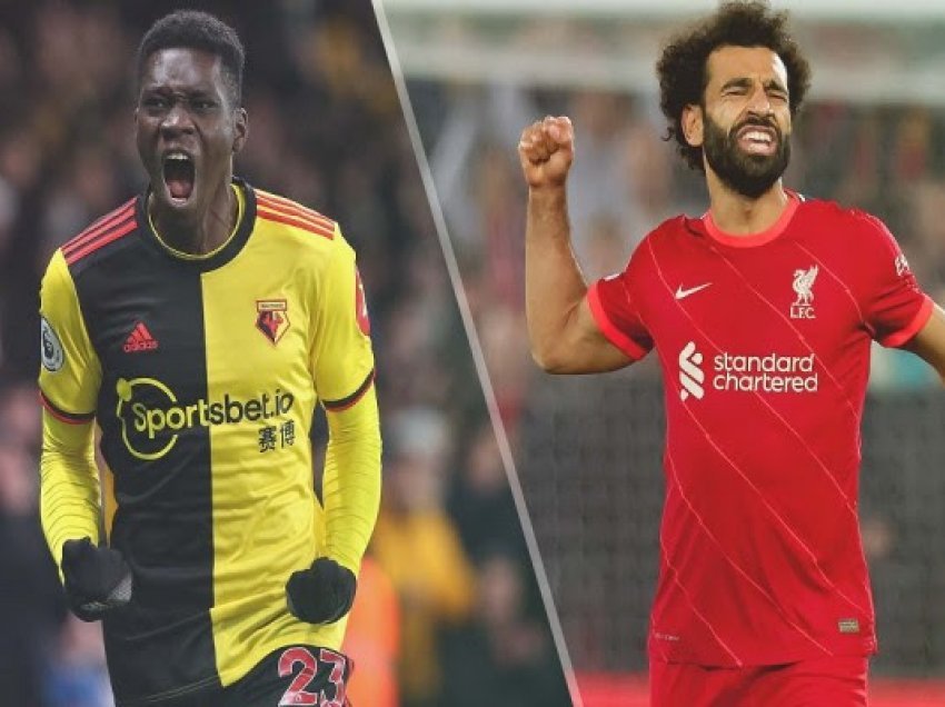 Watford-Liverpool, formacionet zyrtare