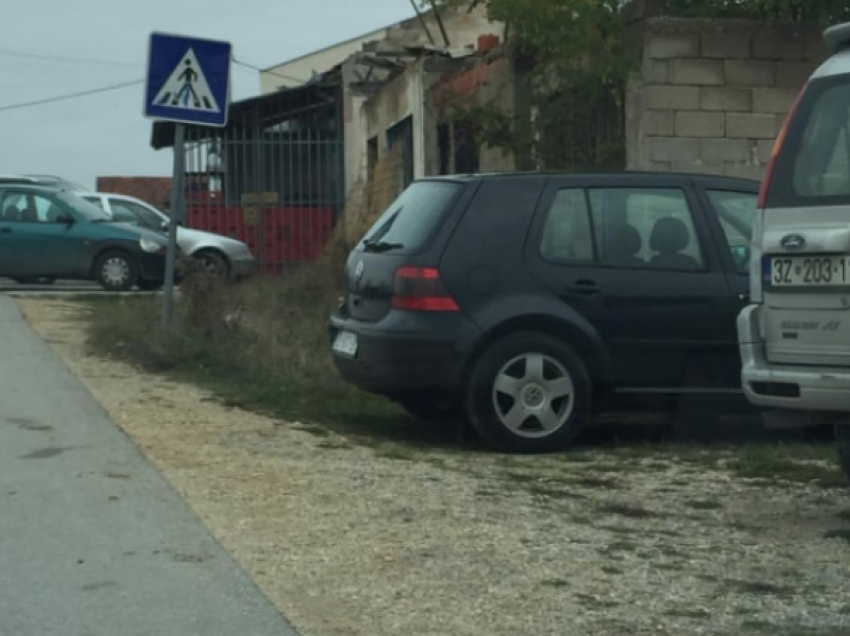 Në Prekaz shihet një veturë me “3Z”