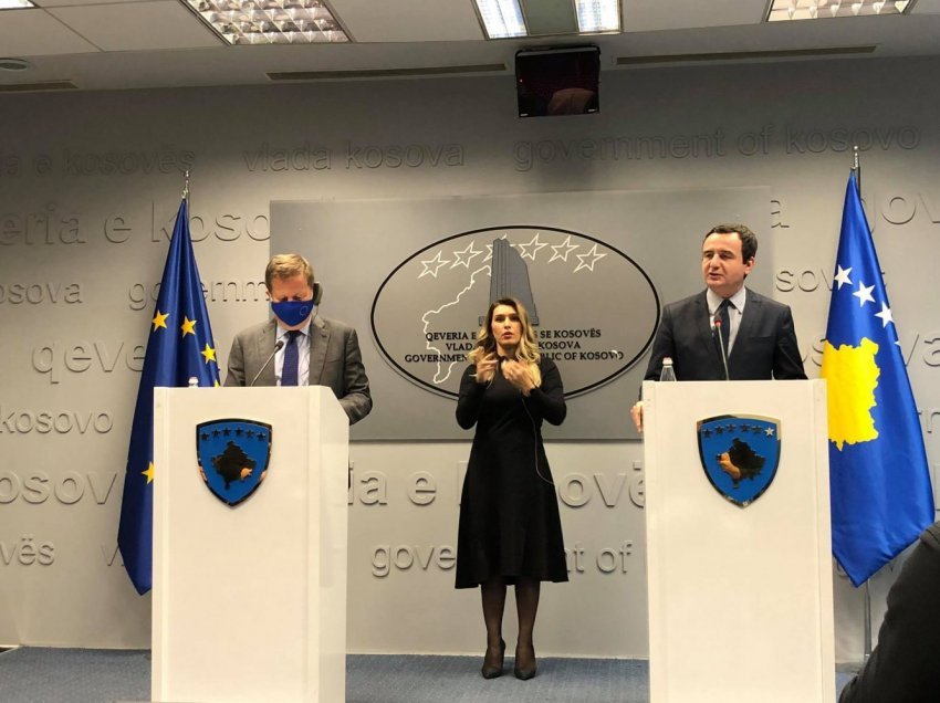 Pasi e mori raportin e Progresit për Kosovën, flet kryeministri Kurti