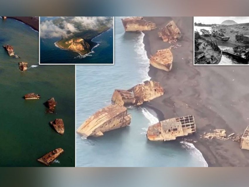 Lëkundjet e tërmetit nxjerrin mbi oqean anijet japoneze të mbytyra gjatë Luftës së Dytë Botërore