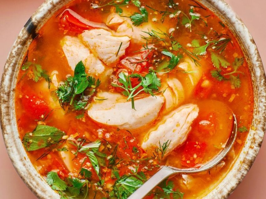 Supë peshku me perime