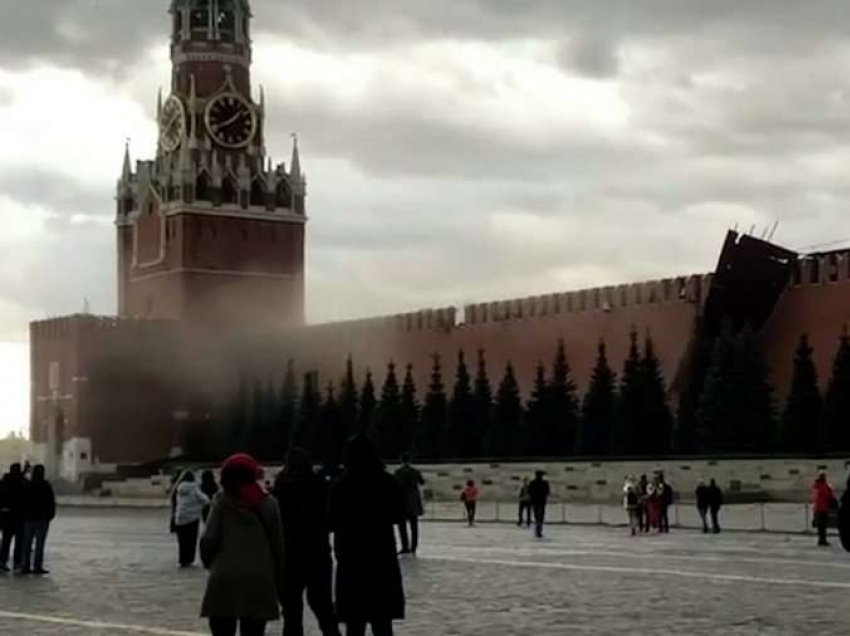 Shkundet Rusia, era e fuqishme shemb edhe kulmin e ndërtesës së Kremlinit
