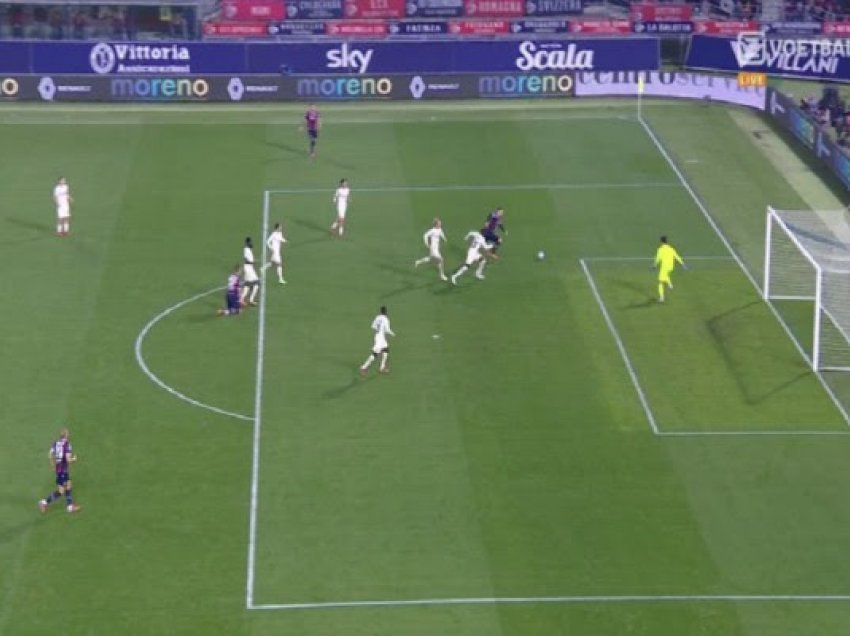 Ibrahimovic shënon autogol, Bologna barazon rezultatin kundër Milanit