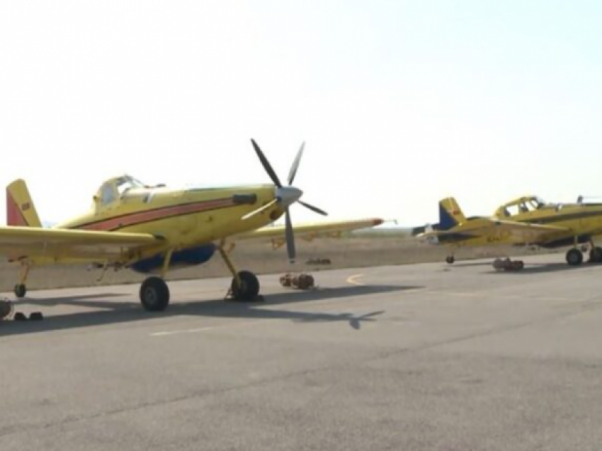 Me vite të tëra jashtë funksionit, aeroplanët e Maqedonisë për shuarjen e zjarreve pritet të servisohen