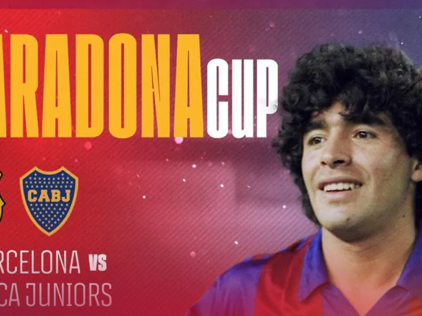 Barcelona dhe Boca Juniors do përballen për trofeun “Maradona Cup