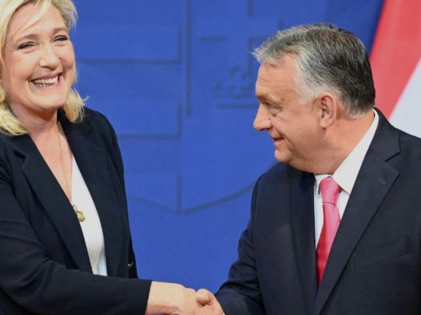 Orban mbështet Marine Le Pen për presidencën franceze