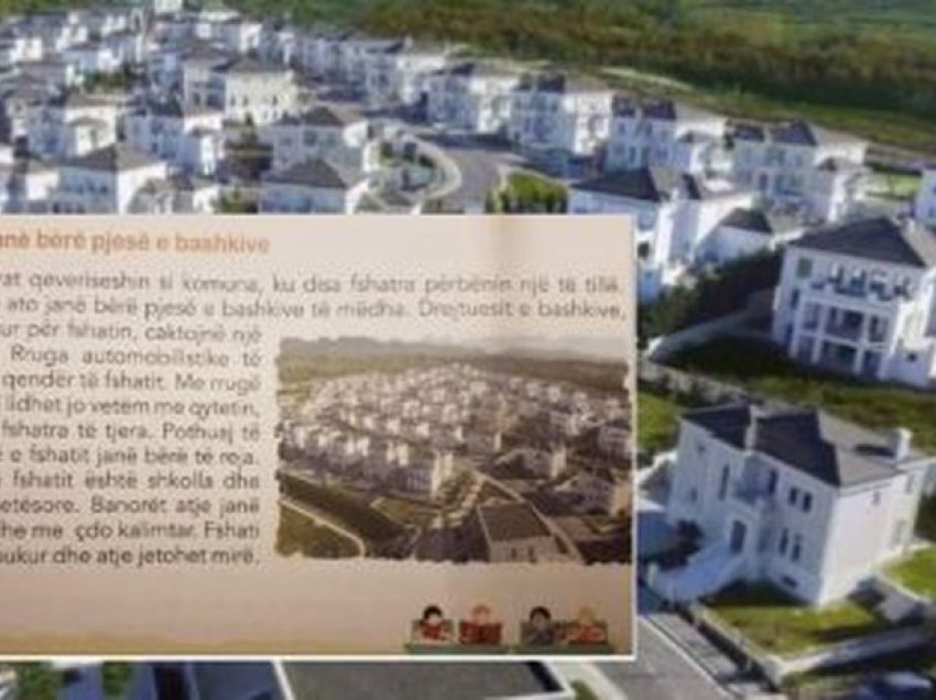 Skandali me lagjen luksoze të Tiranës që u paraqit si fshat në librin e historisë, reagon ministria e Arsimit