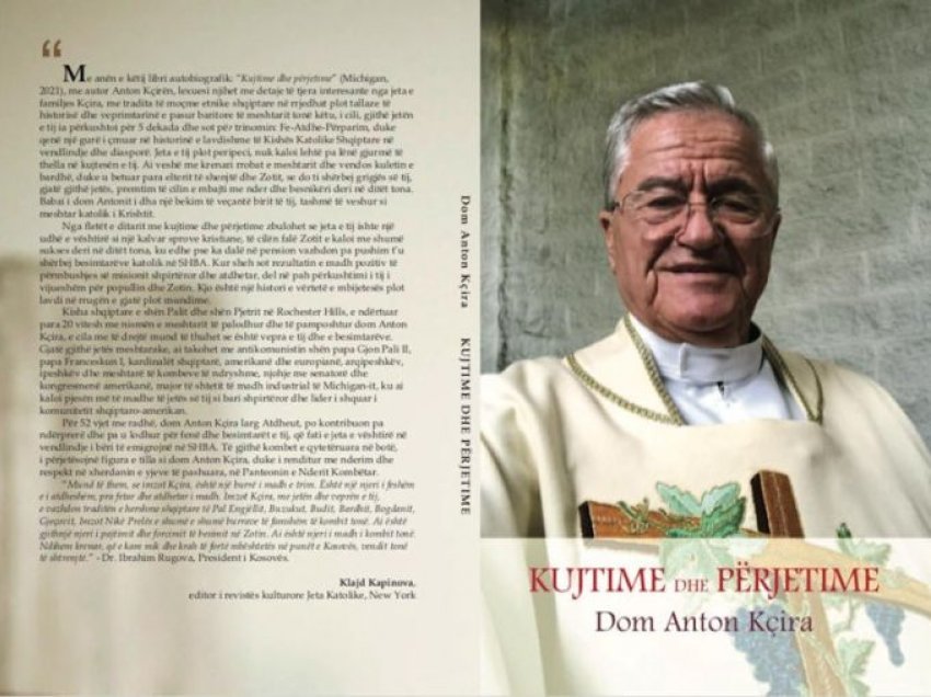 Rrëfimet e reja me kujtime dhe përjetime 82-vjeçare të bariut shpirtëror dom Anton Kçirës