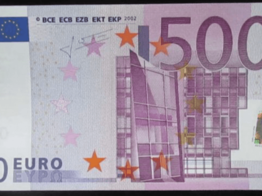 Ju qyteti ku po qarkullojnë kartëmonedha 500 euro falco