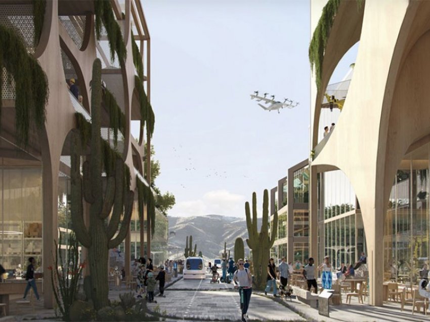 Qyteti i së ardhmes në mes të shkretëtirës amerikane