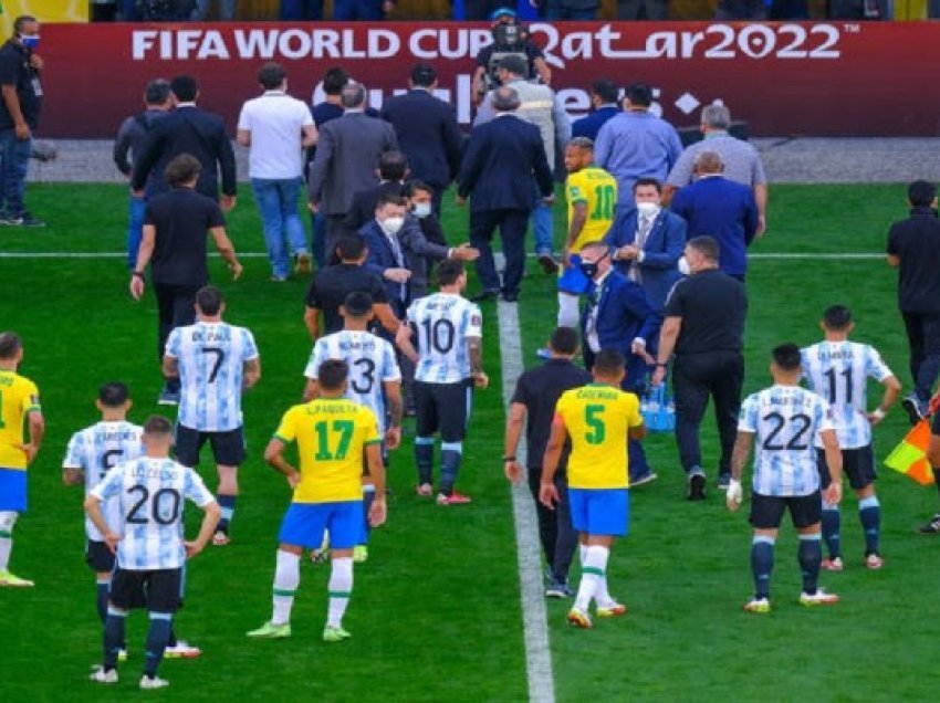 ​Pezullimi i ndeshjes Brazil-Argjentinë, FIFA lëshon deklaratë zyrtare