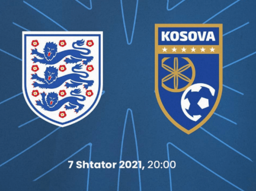 Formacionet zyrtare: Angli U21 – Kosovë U21