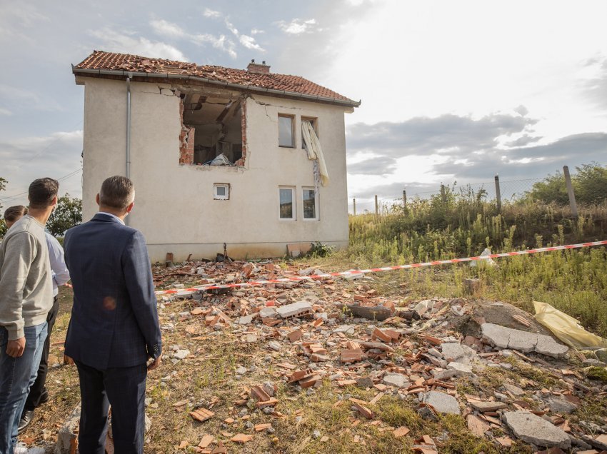 Shpërthimi në Polac/ Jashari: Marrim përsipër shpenzimet e akomodimit të përkohshëm të familjes