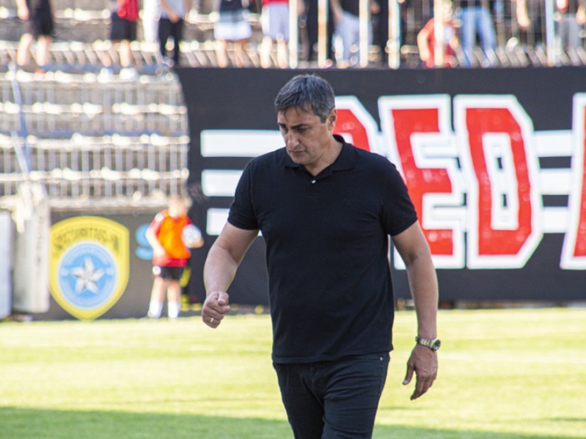 Trajneri i Shkupit: Ne erdhëm këtu për të fituar, por edhe Shkëndija ka një skuadër mjaft të mirë
