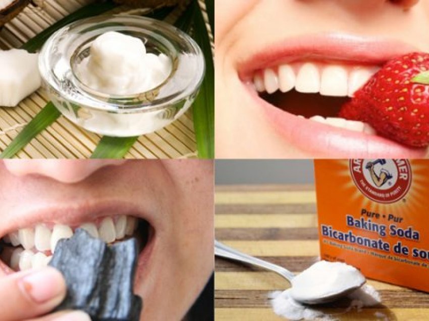 4 mënyra natyrale si të zbardhni dhëmbët, kujdesi që ju duhet