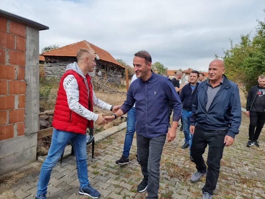 Daut Haradinaj në Mramor: Po vërtetohet përkahja e madhe për garën në Prishtinë