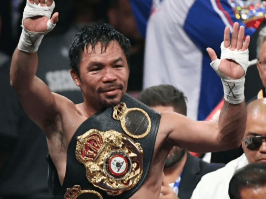 Manny Pacquiao pensionohet nga boksi