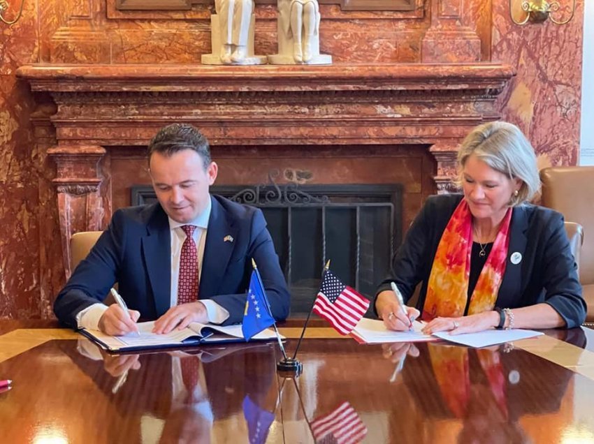 Ministri Peci në SHBA, nënshkruan memorandumin e parë të bashkëpunimit në fushën e bujqësisë 