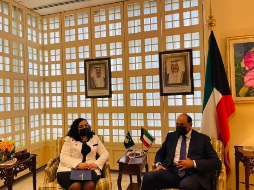 Presidentja Osmani takoi kryeministrin e Kuvajtit