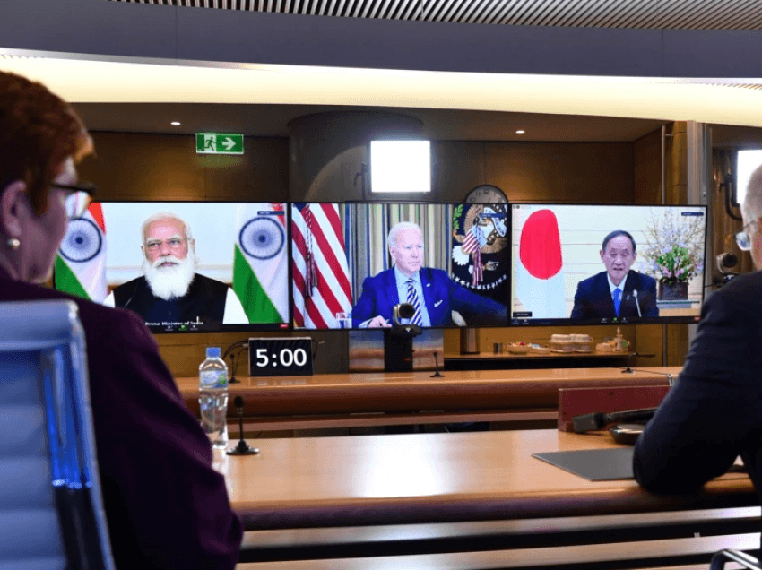 Udhëheqësit e SHBA, Japonisë, Australisë dhe Indisë takohen në Uashington 