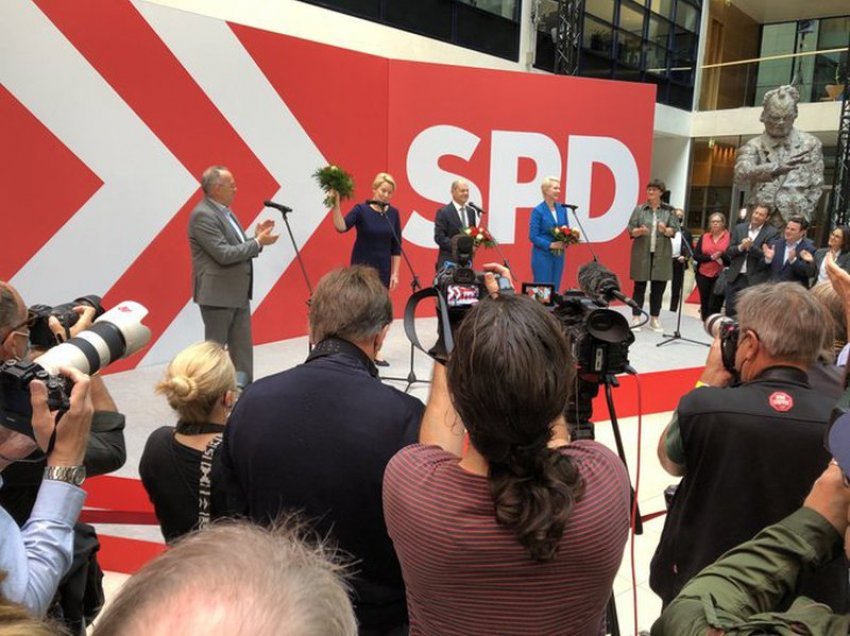 Socialdemokratët bëjnë parakalimin e fitores! Flet kancelari i ardhshëm i mundshëm i Gjermanisë