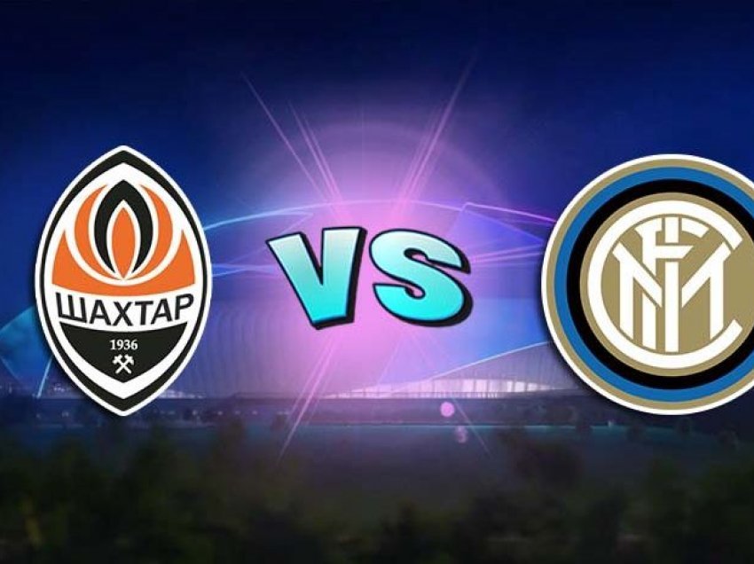 Formacionet zyrtare: Shakhtar – Inter