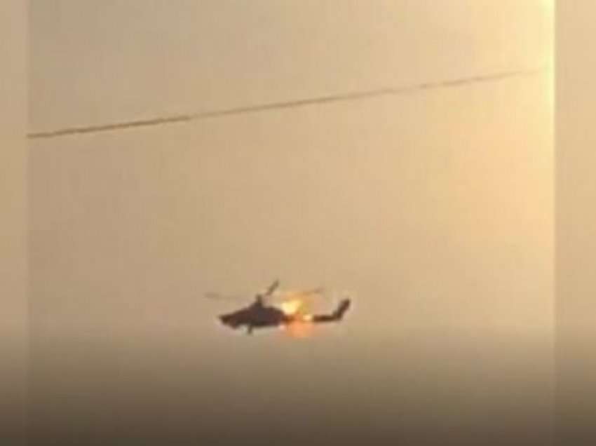 Momenti kur ukrainasit godasin helikopterin rus duke përdorur sistemin raketor britanik