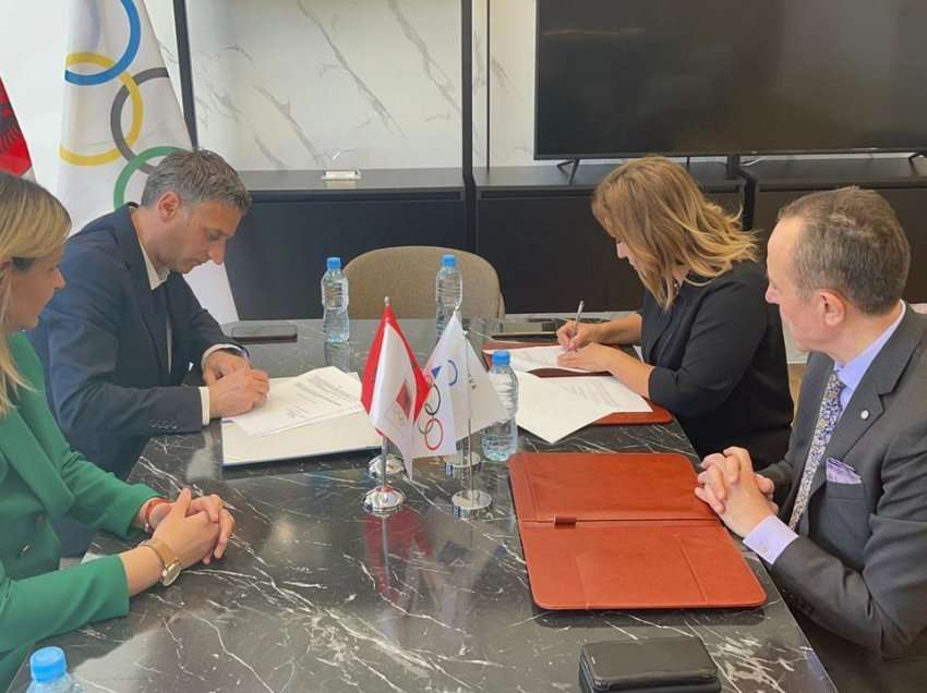 Akademia Olimpike e Kosovës nënshkruan memorandum bashkëpunimi me Akademinë Olimpike të Shqipërisë