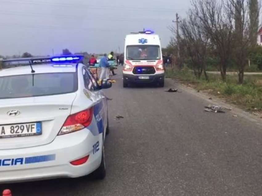 Aksident në aksin Cërrik – Mollas, përplasen dy makina, plagosen rëndë shoferja dhe pasagjerja 