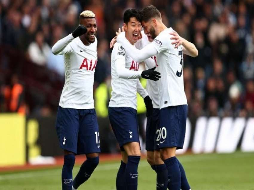 Tottenhami deklason Aston Villan, ngjitet në pozitën e katërt