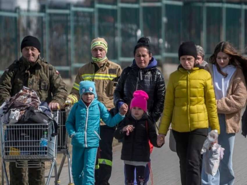 Bie numri i refugjatëve ukrainas në Poloni