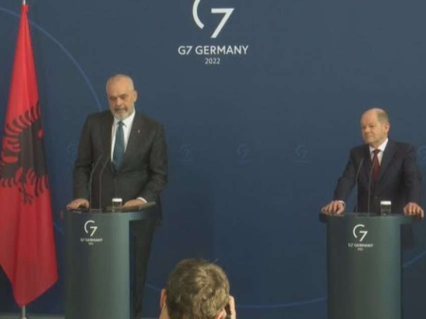 ​Scholz: Gjermania angazhohet për negociatat e anëtarësimit me Shqipërinë