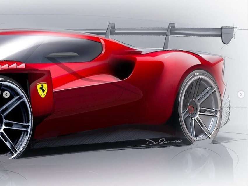 Ferrari publikon fotot e modelit të ri!