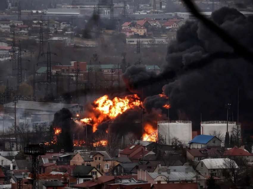 Disa shpërthime në rajonin Lviv perëndimor