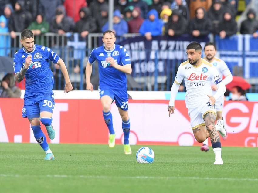 Napoli lëshon epërsinë e dy golave dhe mposhtet nga Empoli
