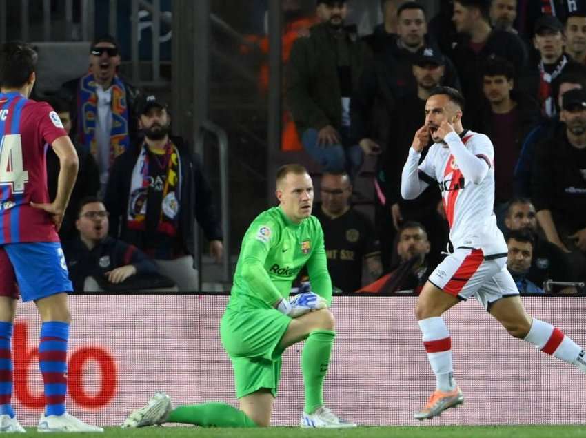 Shqiptari me Vallecanon gjunjëzojnë Barcelonën në ‘Camp Nou’
