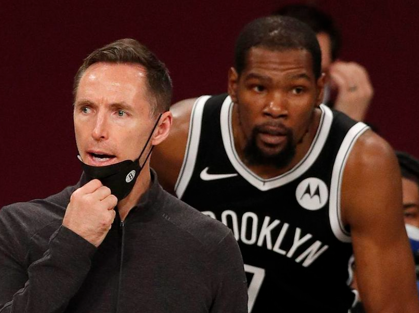 Nash nuk pritet të shkarkohet nga posti i trajnerit të Brooklyn – ka mbështetjen e Durant