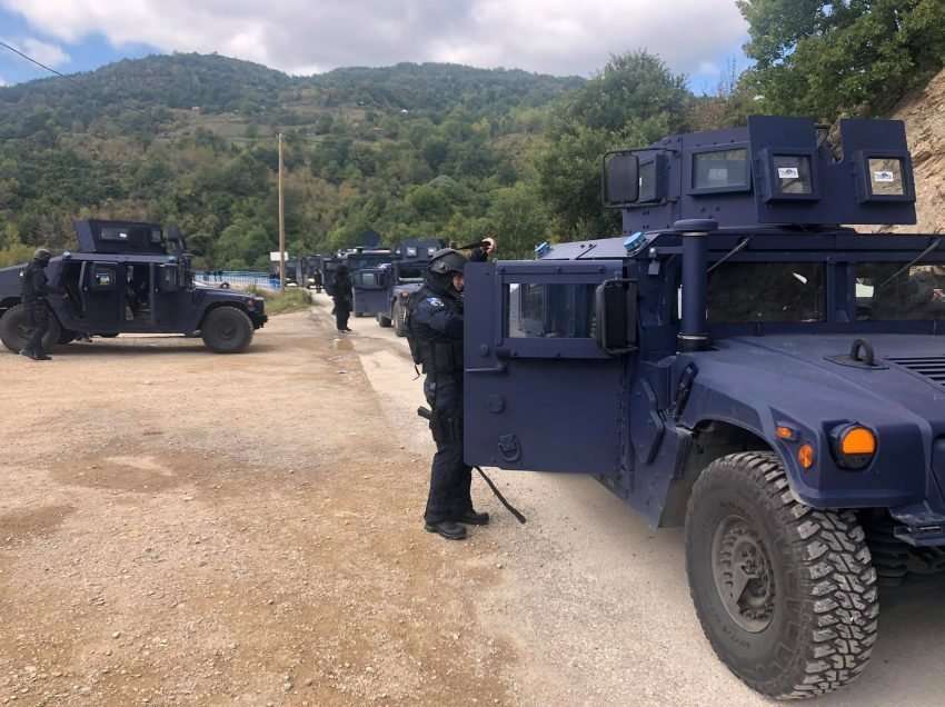 Njësia Speciale vendoset në pikën kufitare në Bërnjak