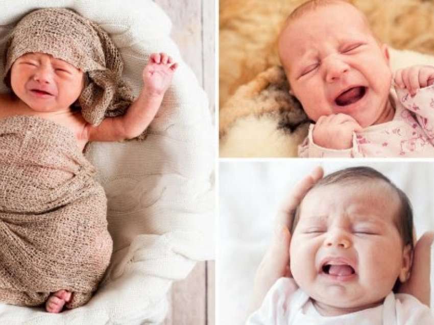 ​9 lloje të qarave të foshnjës