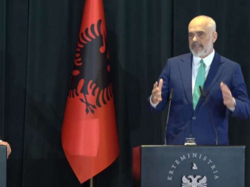 Integrimi, Rama: Informova Varhelyin për mundësinë që Shqipëria të ndahet nga Maqedonia e Veriut