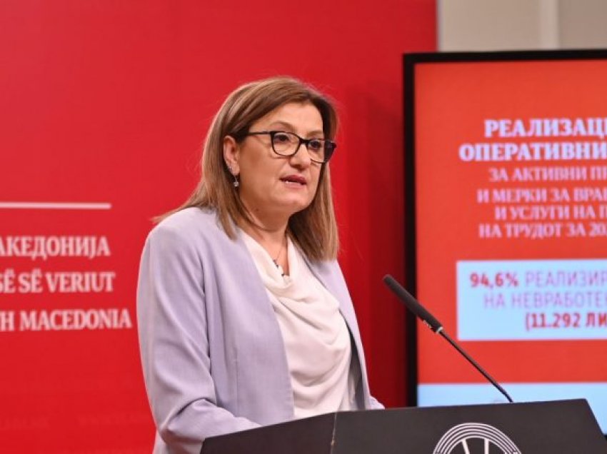Trençevska: Kemi siguruar rritje të vazhdueshme të pensioneve, po krijojmë masa për uljen e papunësisë