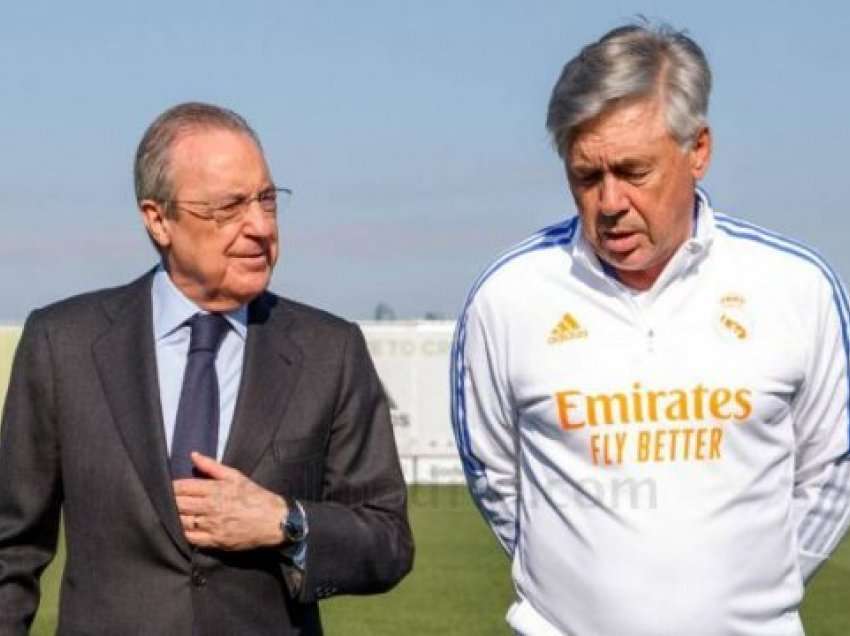 Florentino Perez: Ancelotti një trajner i madh, Benzema e meriton “Topin e Artë”
