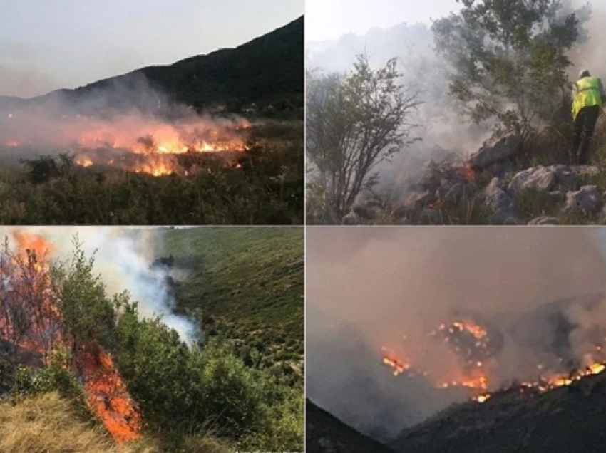 23 vatra zjarri gjatë 24 orëve të fundit/ Aktualisht katër aktive, në Klos, Durrës, Kurbin dhe Shkodër