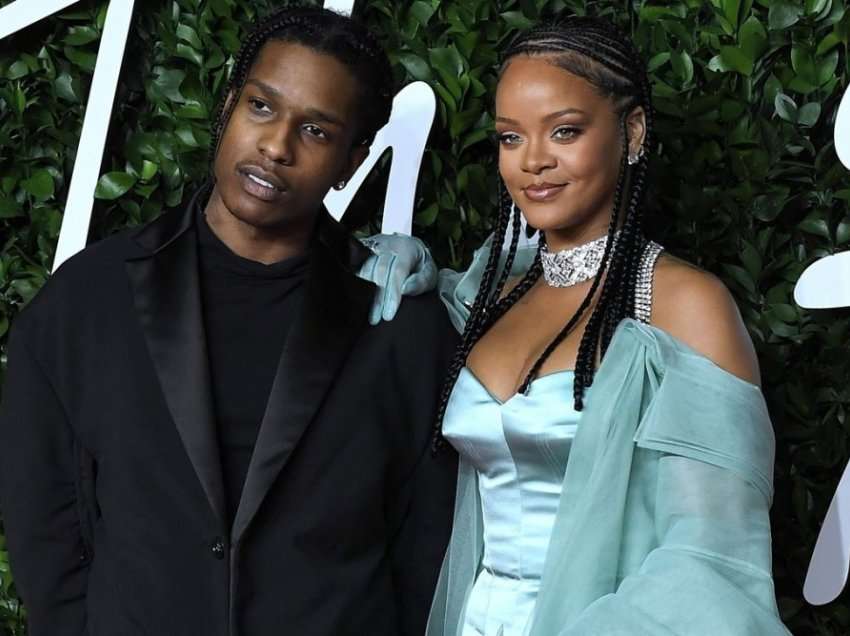 Pas akuzave nga miku i tij se e ka qëlluar me armë, A$AP Rocky fotografohet me Rihanna-n