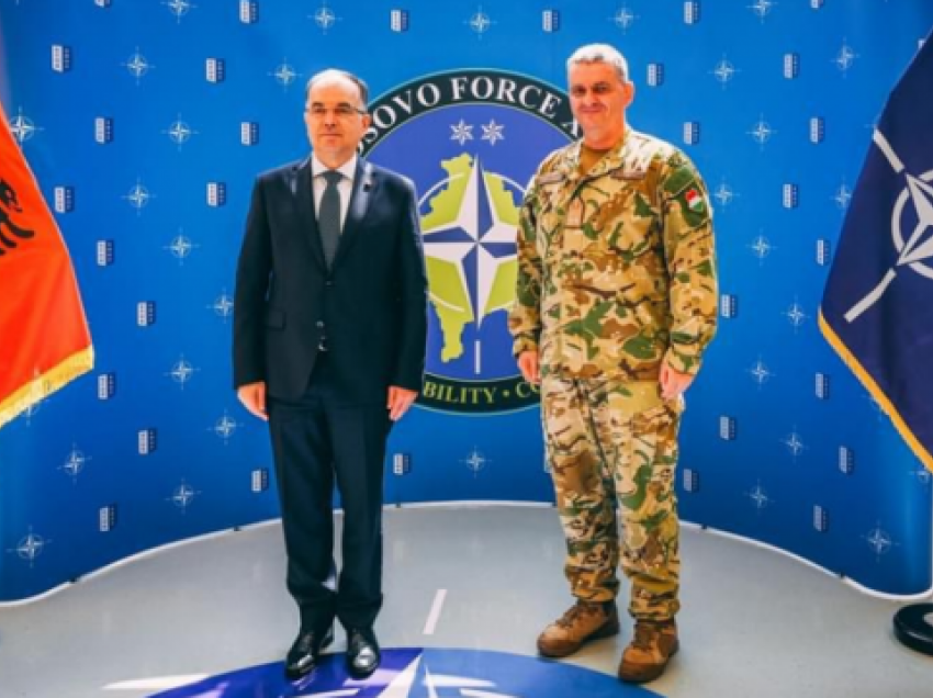 Begaj takohet me komandantin e KFOR-it: Rendi kushtetues i Kosovës nuk duhet cënuar