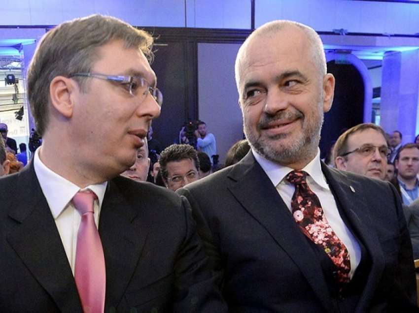 Edi Rama, nuk guxon t’ia prishë Aleksandar Vuçiqit projektet e ‘botës serbe’ Ballkanit të hapur presidentit të Serbisë