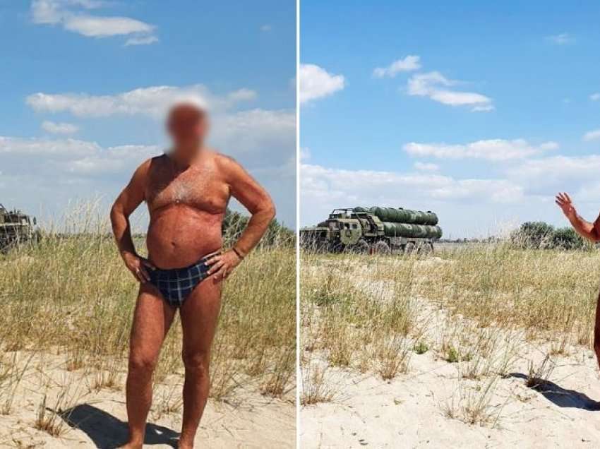 Turisti rus publikon foton nga baza ushtarake sekrete e Moskës e vendosur në zonën e Krimesë